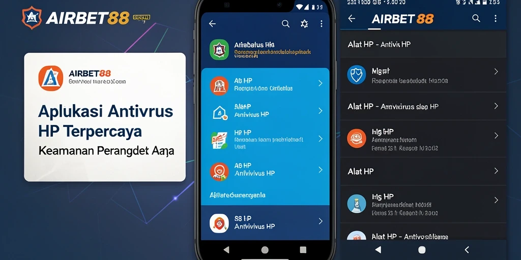 Tampilan antarmuka utama aplikasi AIRBET88 yang intuitif dan mudah digunakan.