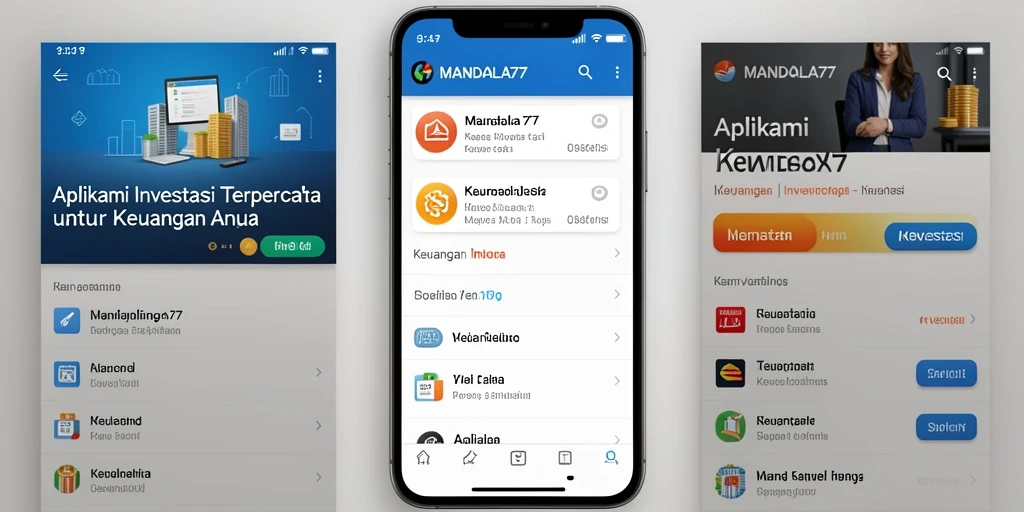 Antarmuka MANDALA77 yang intuitif untuk Investasi yang aman dan mudah.
