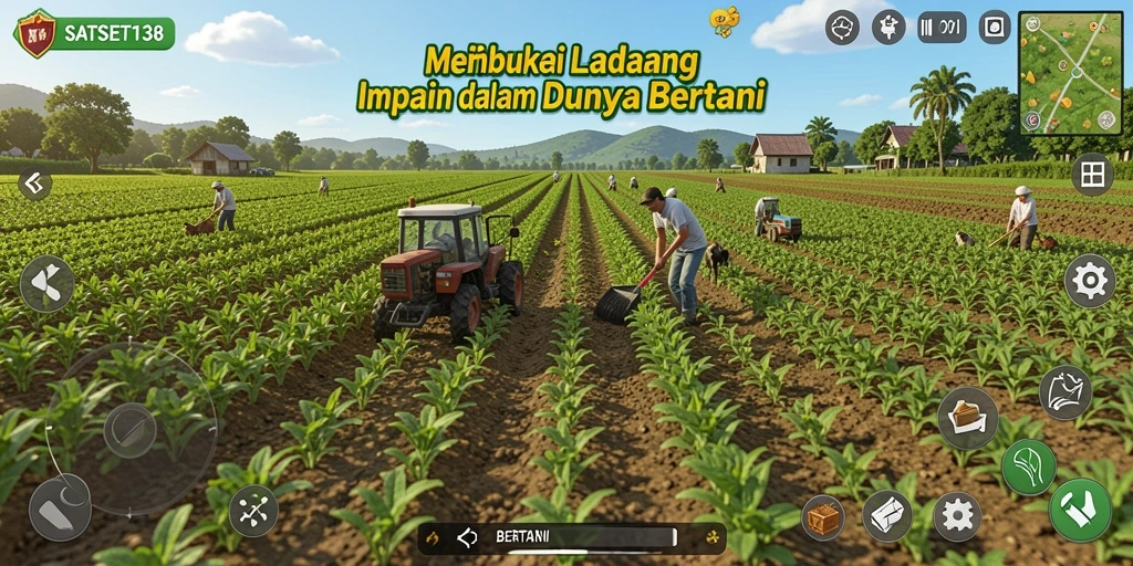 Screenshot SATSET138 menampilkan grafis luar biasa dalam pengalaman bertani.