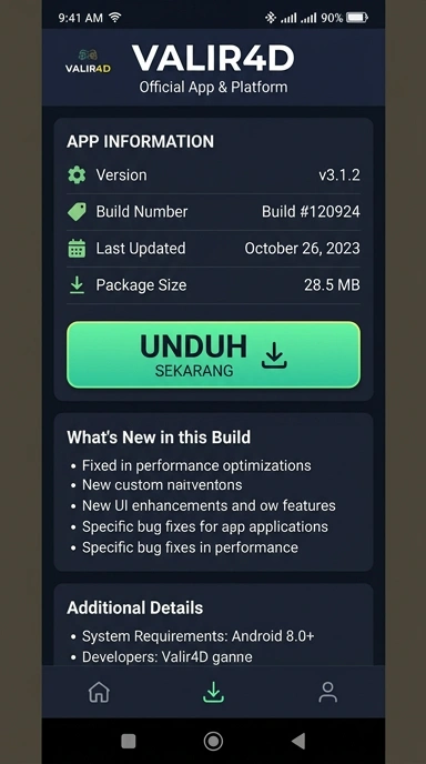 Unduh dan Instal APK valir4d untuk Android Indonesia