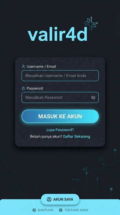 Masuk Akun valir4d: Panduan Lengkap untuk Pengguna
